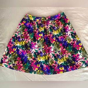 NWOT J. Crew Skirt Floral Watercolor A Line Size 6 Petite New without Tags